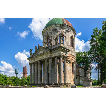 Church the exaltation of holy cross Pidhirtsi Ukraine