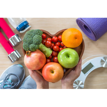 Clean good healthy fruits
