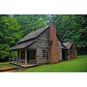 Rustic farm cabin